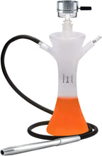 Load image into Gallery viewer, VooV Lit Handmade All Glass Hookah Set - Frosted Original Plus
