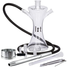 Load image into Gallery viewer, VooV Lit Handmade All Glass Hookah Set - Original