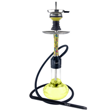 Load image into Gallery viewer, VooV Professional Yellow Multicolor Stainless Steel Hookah Set - Rezin