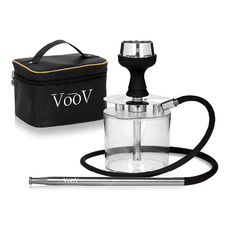 VooV Modern Acrylic Hookah Set with Carrying Case - Acrylix Original