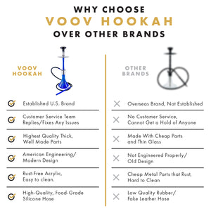 VooV Slik Blue Hookah