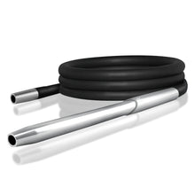 Load image into Gallery viewer, VooV Lit High Grade Black Silicone Hookah Hose with Aluminum Handle